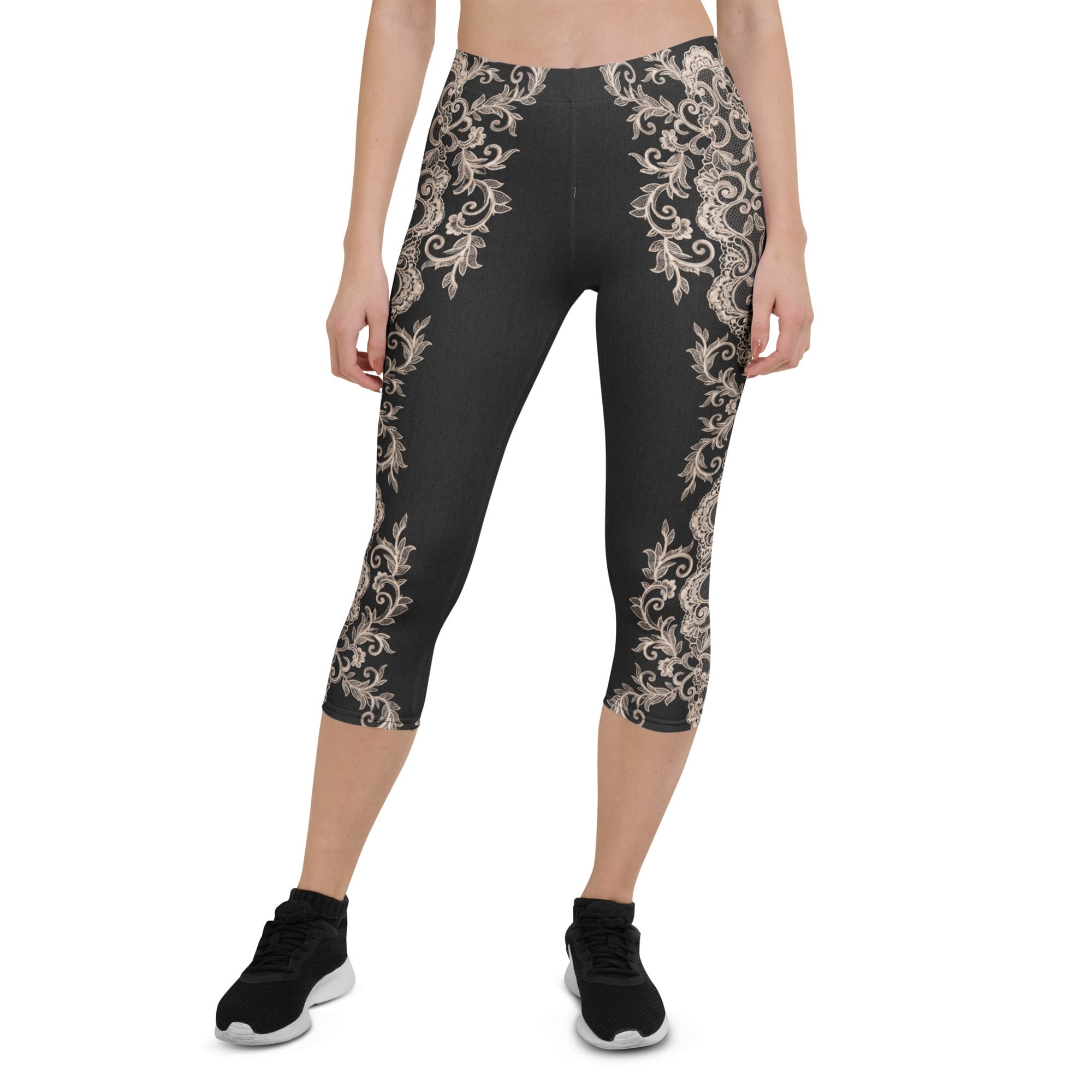 Midnight Lace Capris
