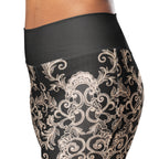 Midnight Lace Flare Leggings