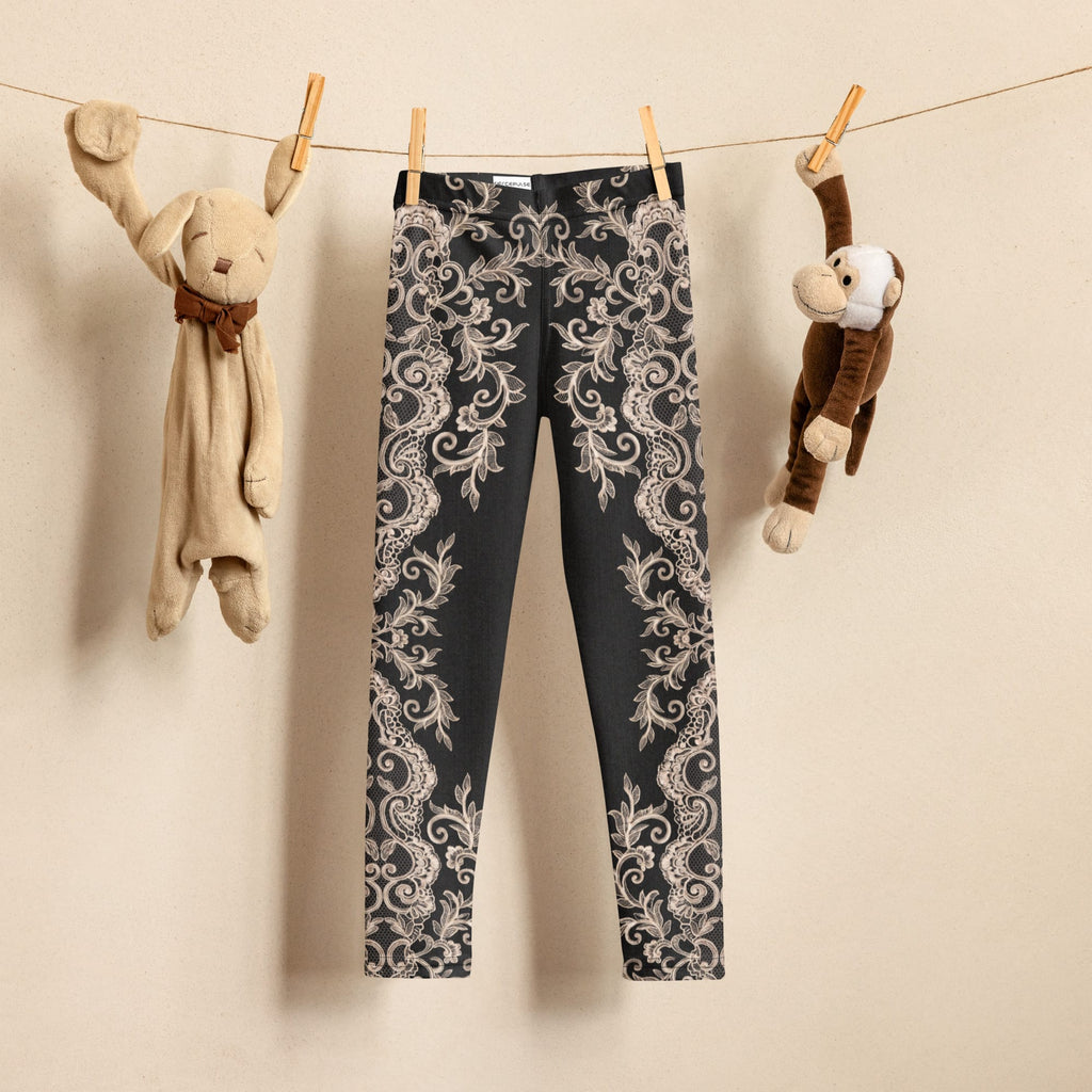 Midnight Lace Kid's Leggings