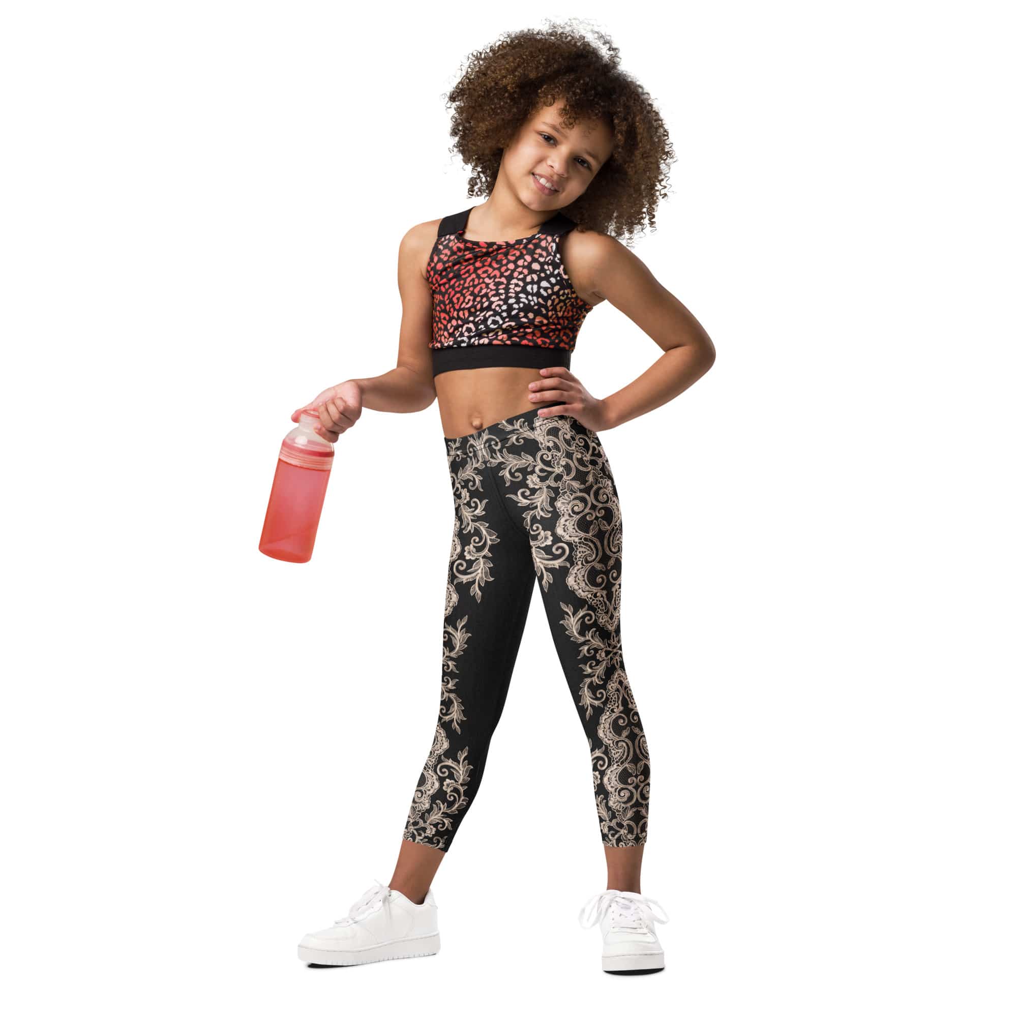 Midnight Lace Kid's Leggings