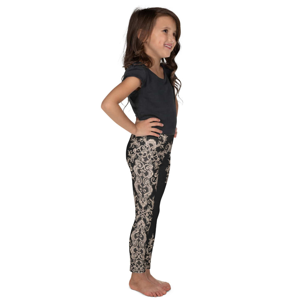 Midnight Lace Kid's Leggings
