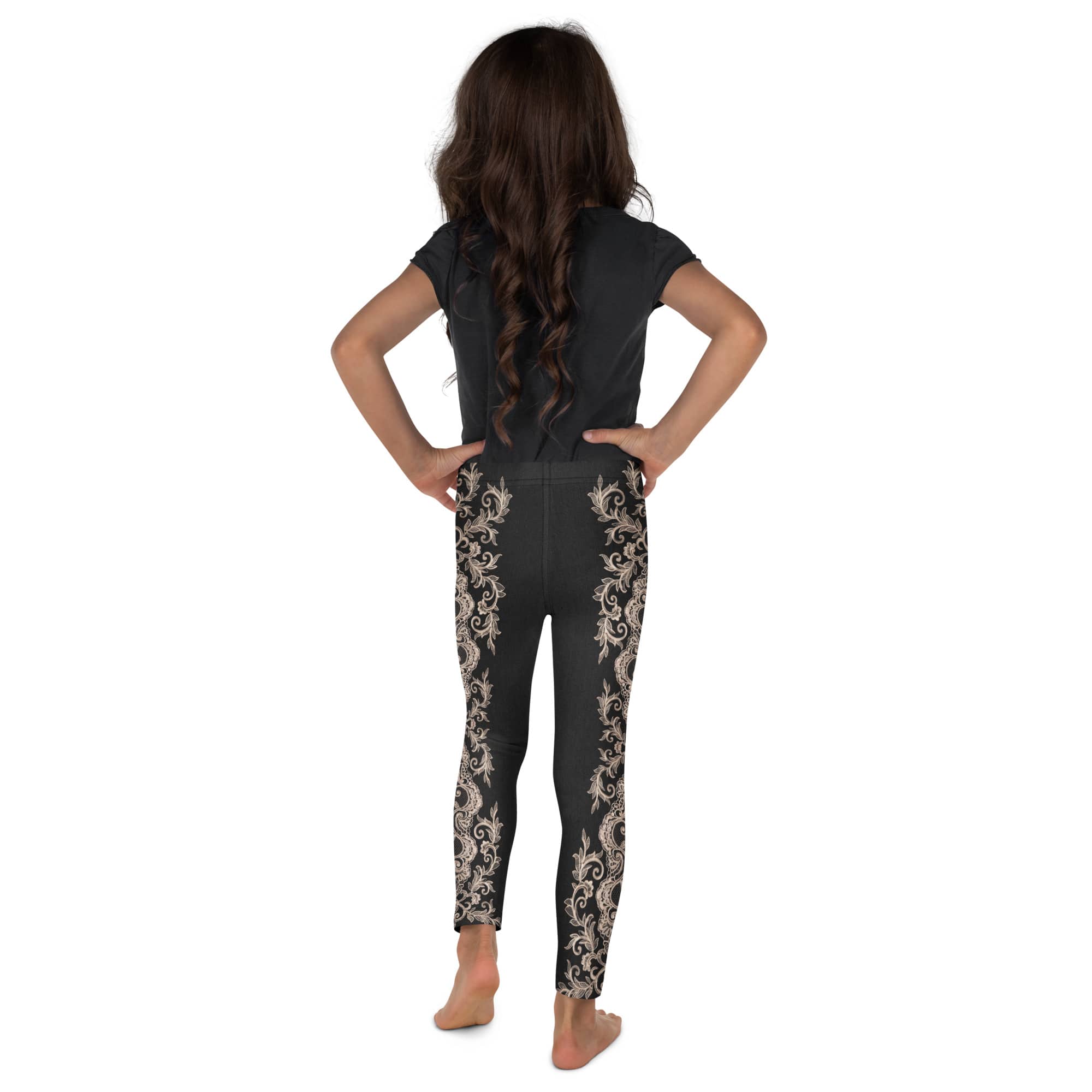 Midnight Lace Kid's Leggings