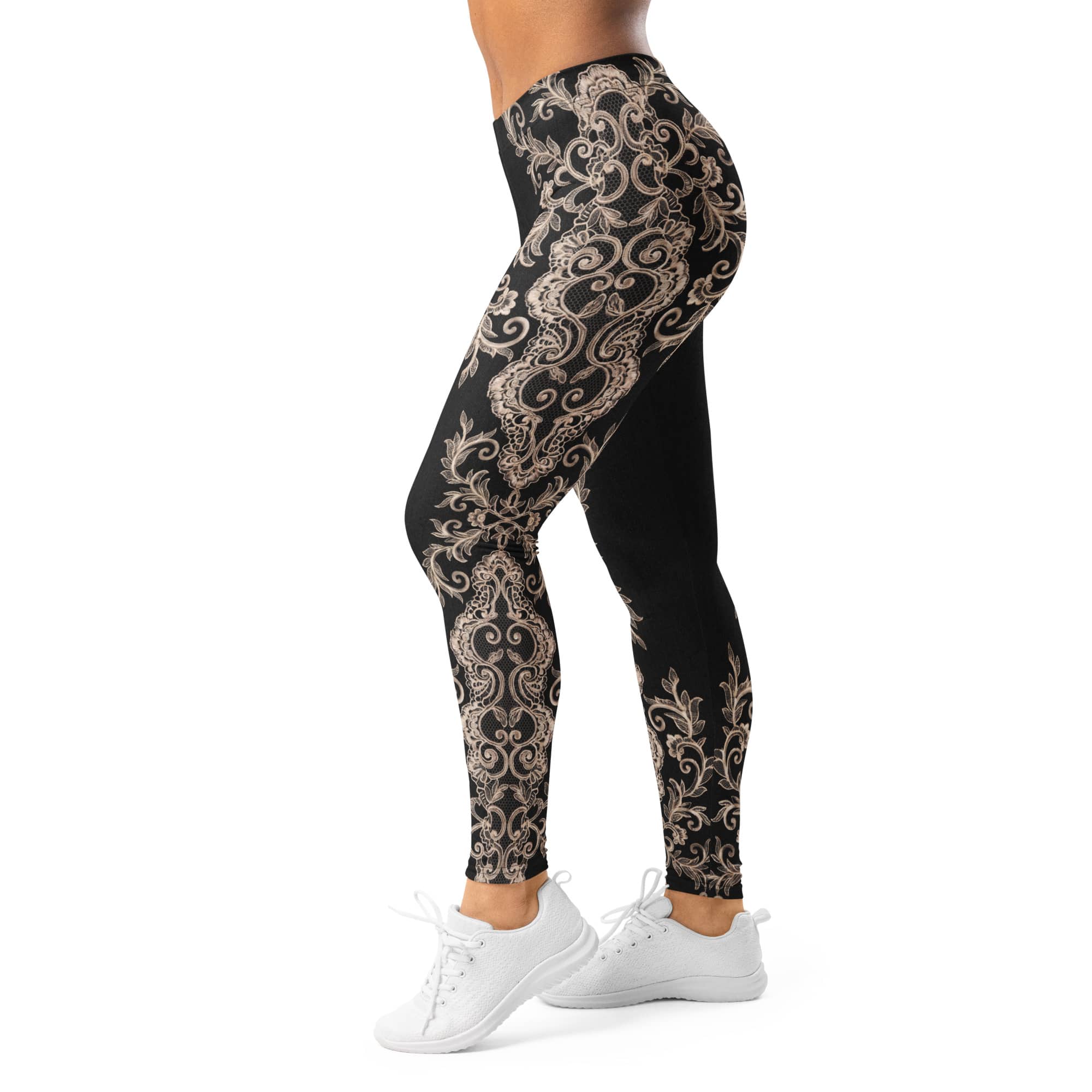 Midnight Lace Leggings