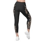Midnight Lace Leggings With Pockets