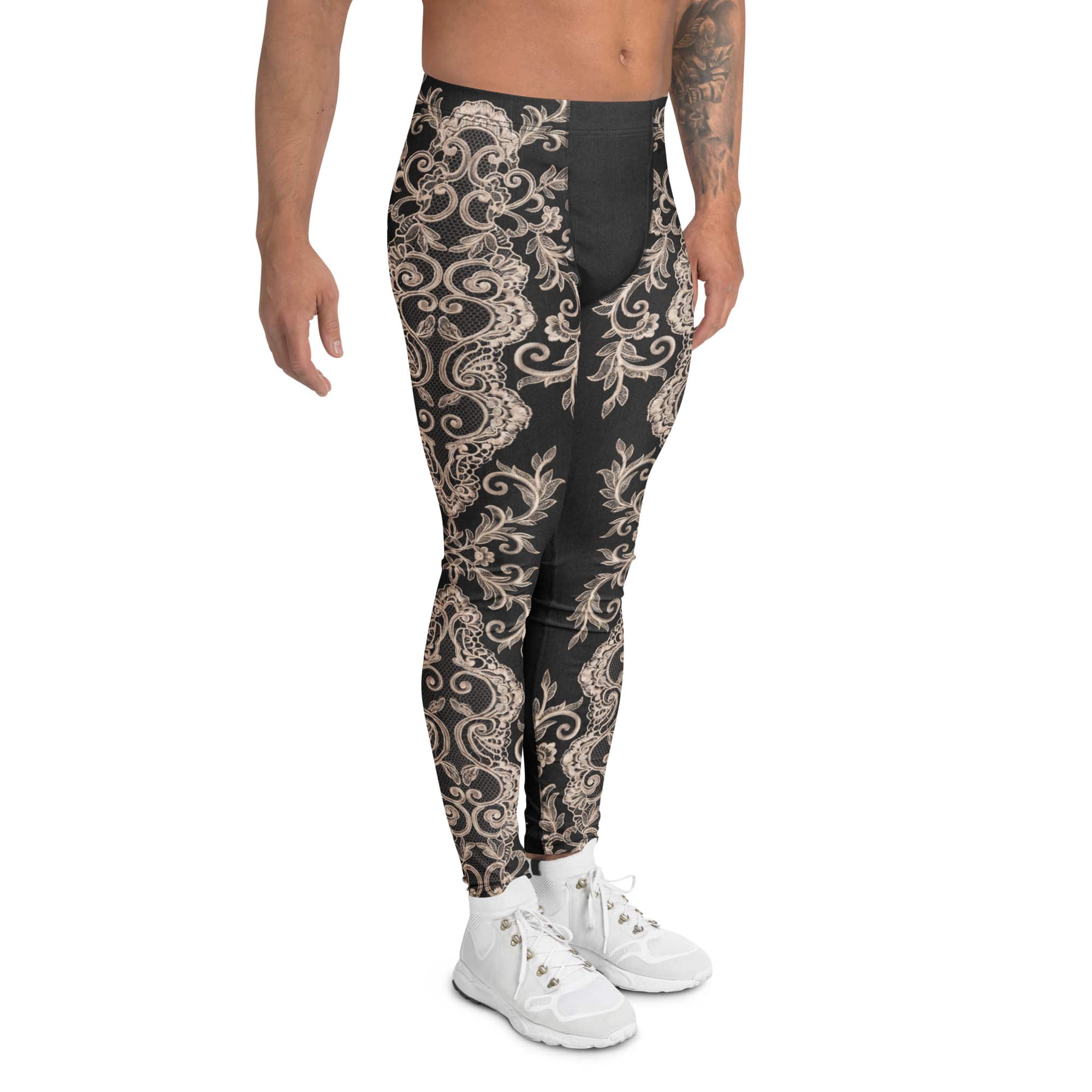 Midnight Lace Men's Leggings