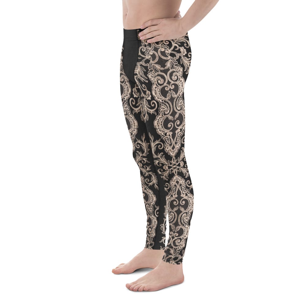 Midnight Lace Men's Leggings