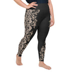 Midnight Lace Plus Size Leggings