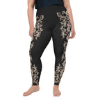 Midnight Lace Plus Size Leggings