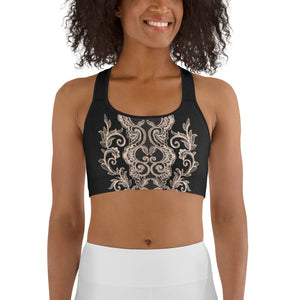 Midnight Lace Sports Bra