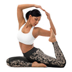 Midnight Lace Yoga Leggings