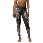 Midnight Lace Yoga Leggings