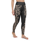 Midnight Lace Yoga Leggings