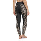 Midnight Lace Yoga Leggings