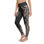 Midnight Lace Yoga Leggings
