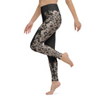 Midnight Lace Yoga Leggings