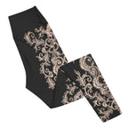 Midnight Lace Yoga Leggings
