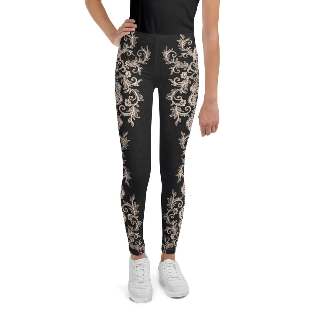 Midnight Lace Youth Leggings