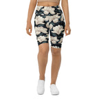 Midnight Magnolias Biker Shorts