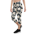 Midnight Magnolias Capris