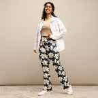 Midnight Magnolias Flare Leggings