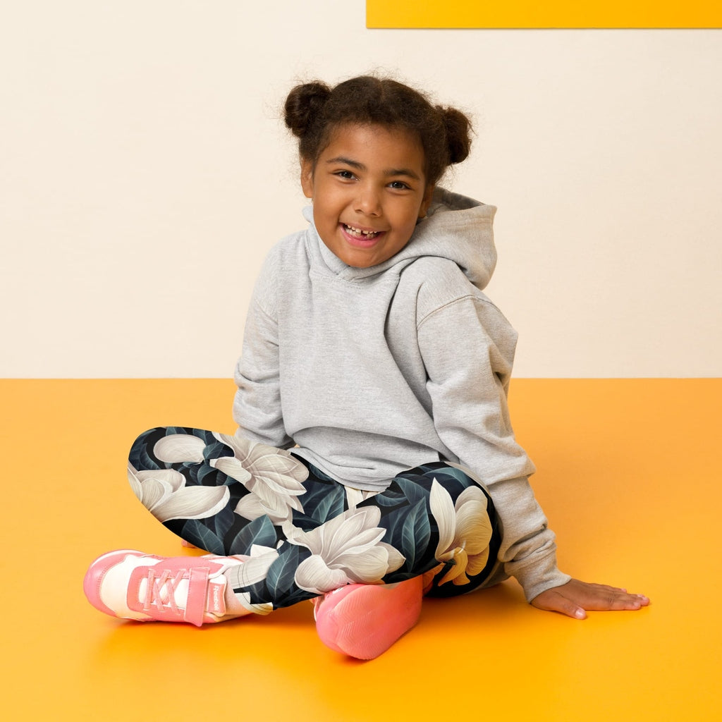 Midnight Magnolias Kid's Leggings