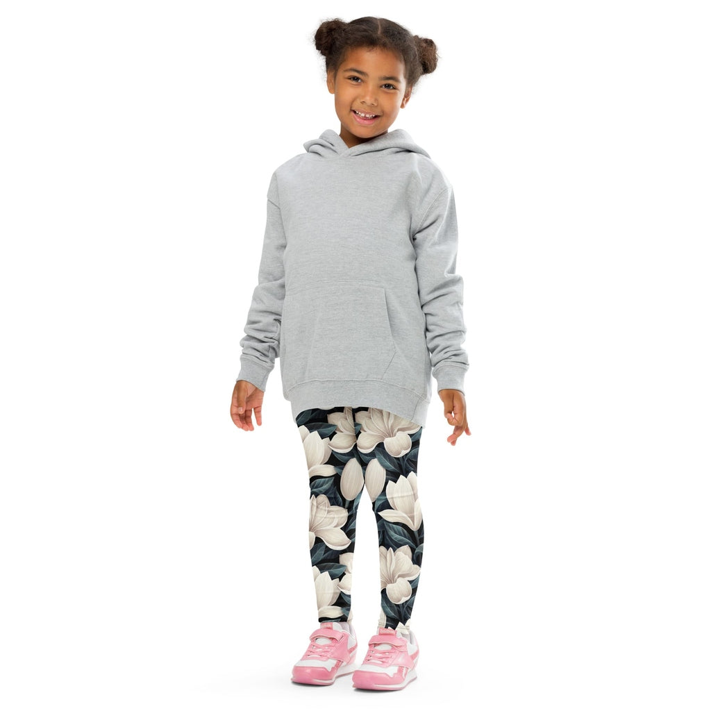 Midnight Magnolias Kid's Leggings