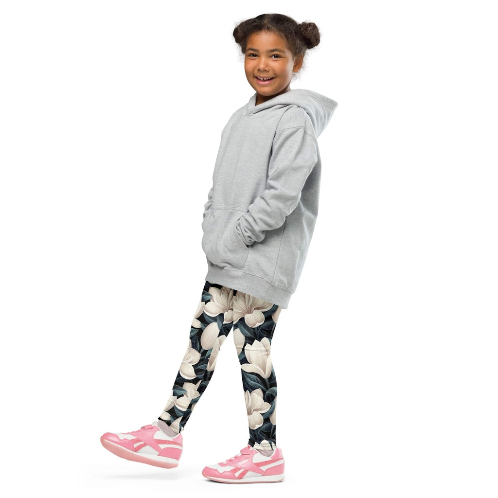 Midnight Magnolias Kid's Leggings