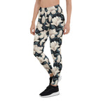 Midnight Magnolias Leggings
