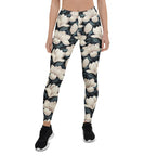 Midnight Magnolias Leggings