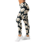 Midnight Magnolias Leggings