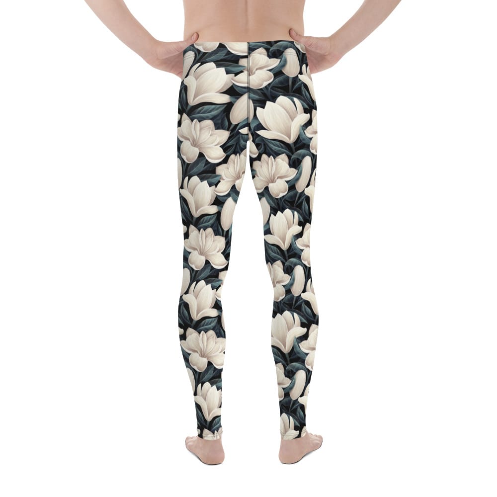 Midnight Magnolias Men's Leggings