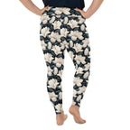 Midnight Magnolias Plus Size Leggings
