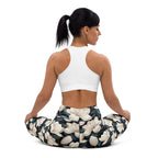 Midnight Magnolias Yoga Leggings