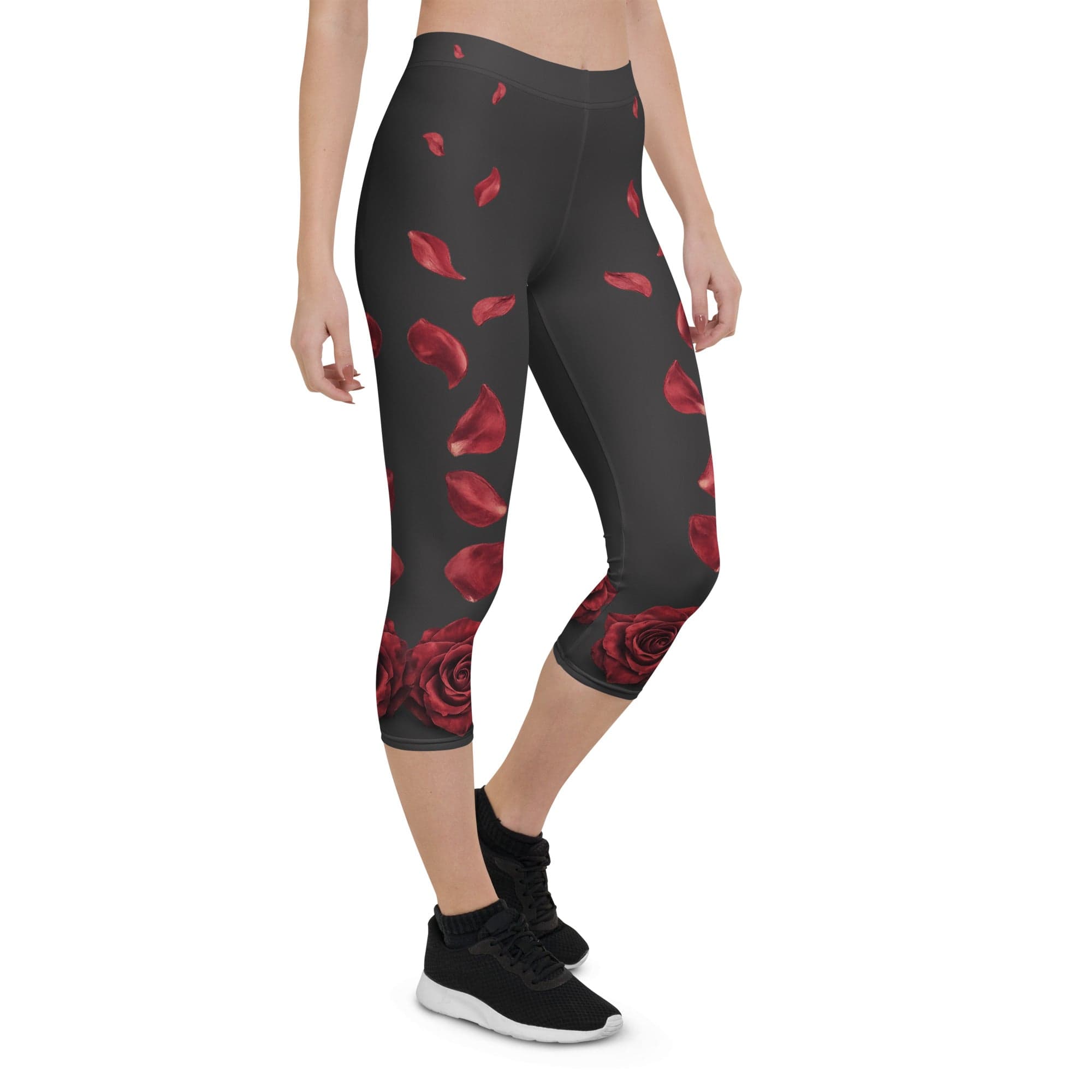 Midnight Rose Capris