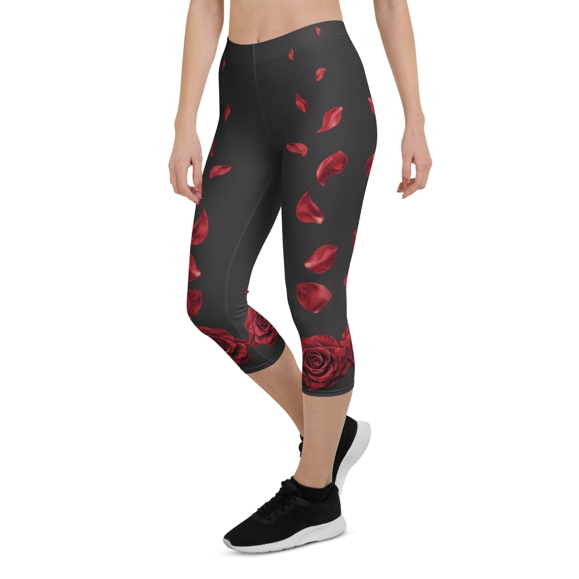 Midnight Rose Capris