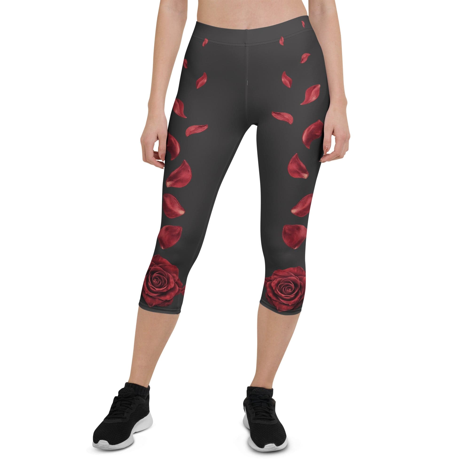 Midnight Rose Capris