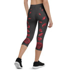 Midnight Rose Capris