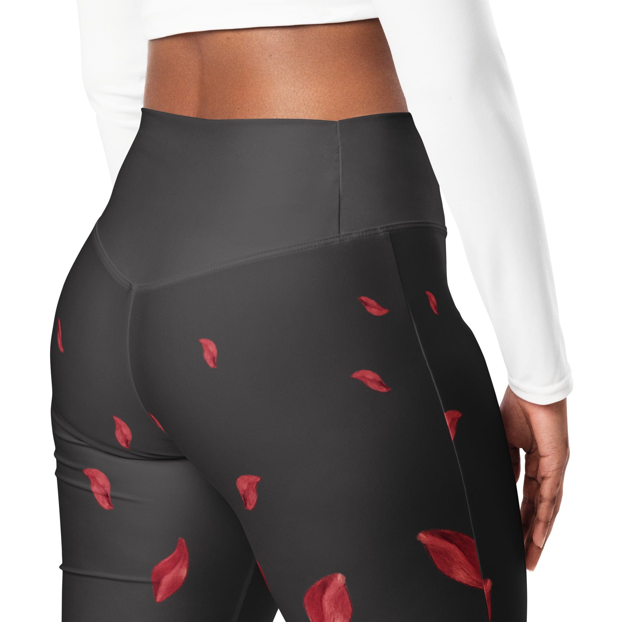 Midnight Rose Flare Leggings