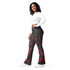 Midnight Rose Flare Leggings