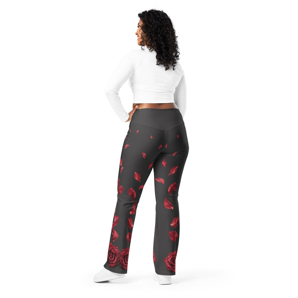 Midnight Rose Flare Leggings