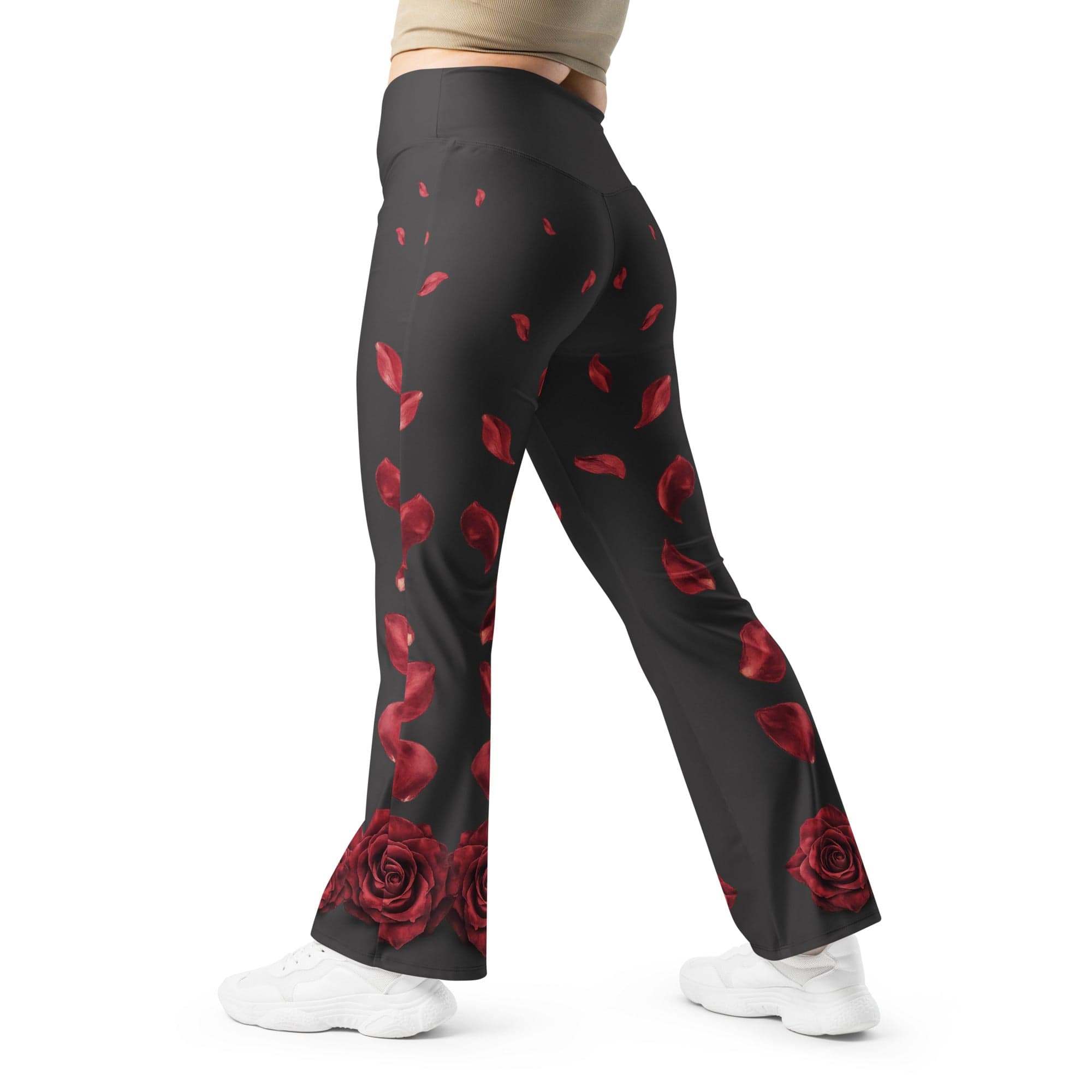 Midnight Rose Flare Leggings
