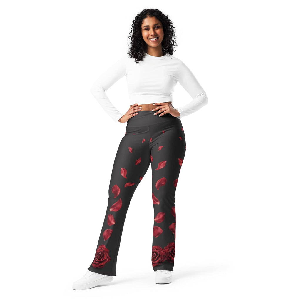 Midnight Rose Flare Leggings