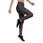 Midnight Rose Leggings
