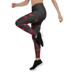 Midnight Rose Leggings