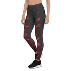 Midnight Rose Leggings