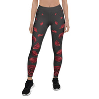 Midnight Rose Leggings