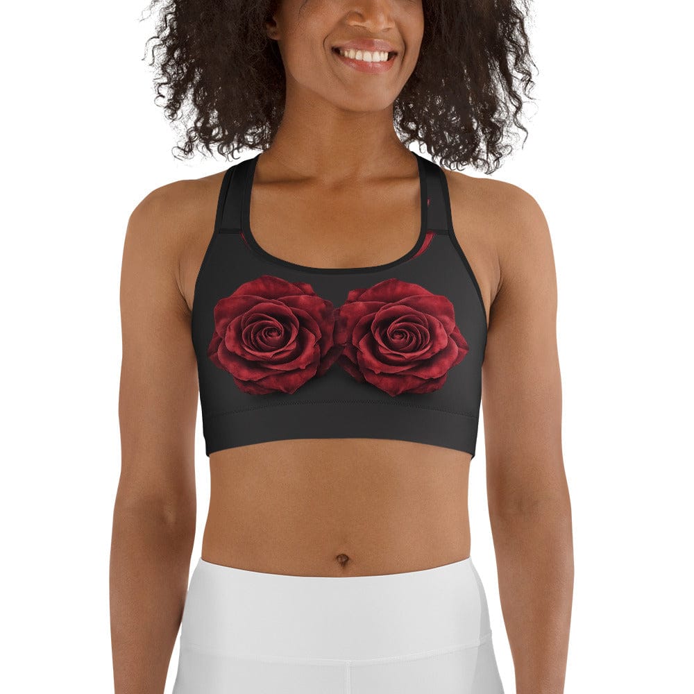 Midnight Rose Sports Bra