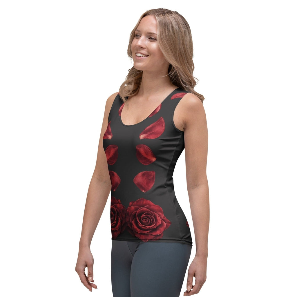 Midnight Rose Tank Top