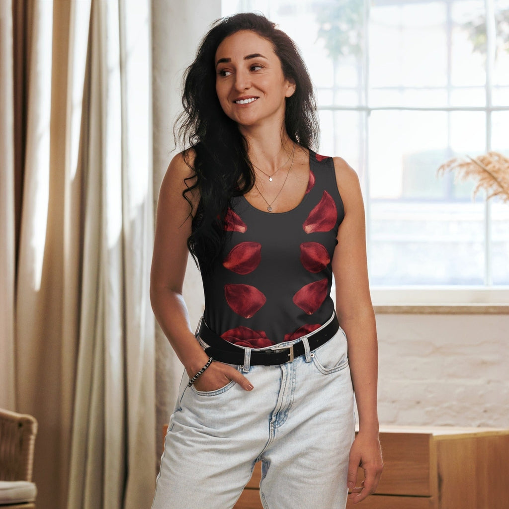 Midnight Rose Tank Top