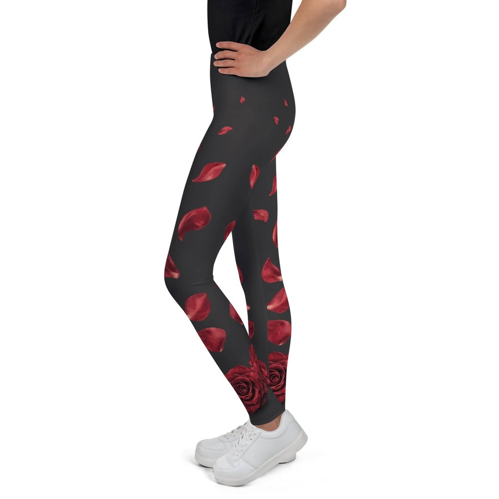 Midnight Rose Youth Leggings
